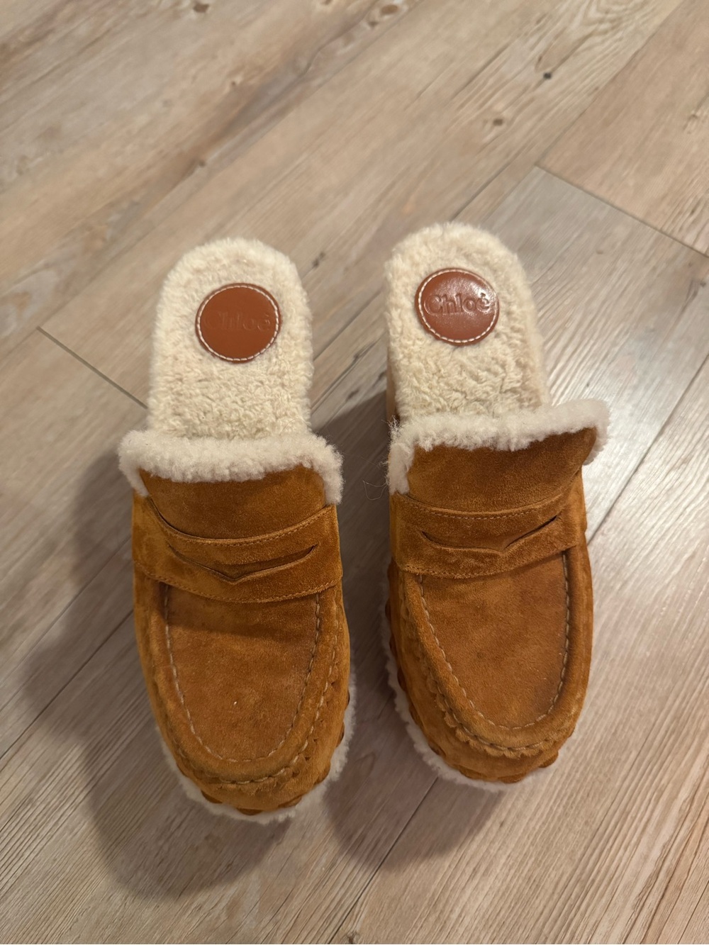 Chloe Suede Mules